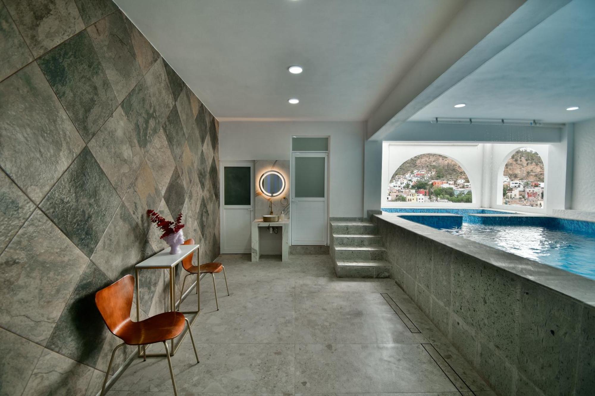 Hotel Spa Maggic Home Panoramica กัวนาฮัวโต ภายนอก รูปภาพ