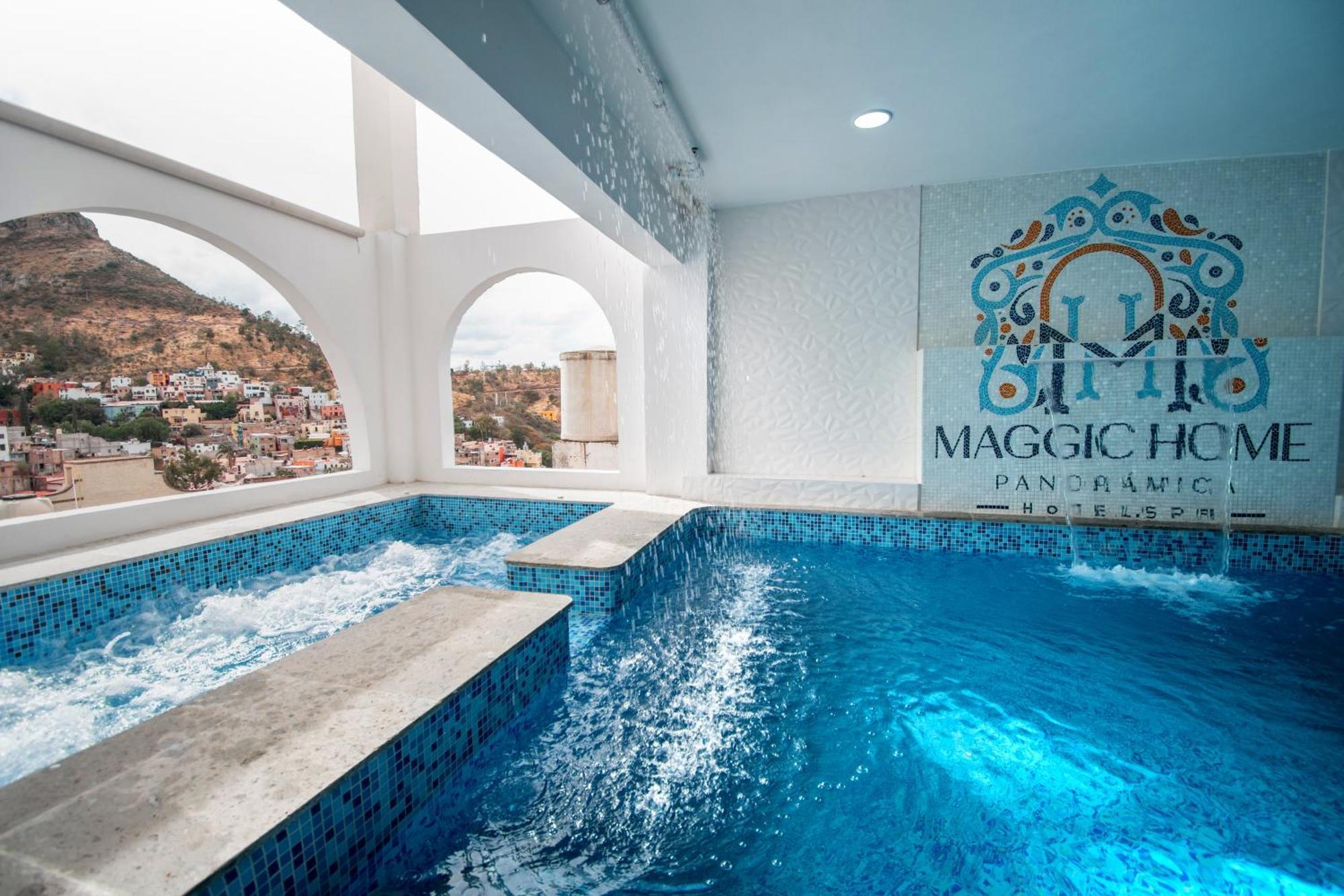 Hotel Spa Maggic Home Panoramica กัวนาฮัวโต ภายนอก รูปภาพ
